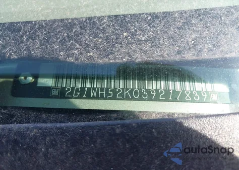 2003 Chevrolet Impala Ls from USA, damaged, VIN 2G1WH52K039217839